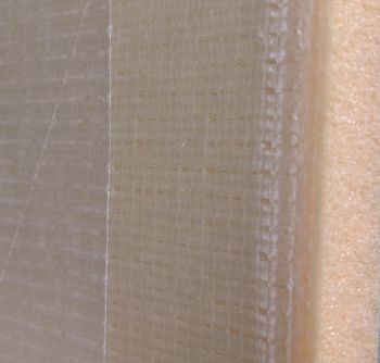 DuFLEX Foam Core, 1 x 600g/m² Biaxial E-Glas, Peel Ply